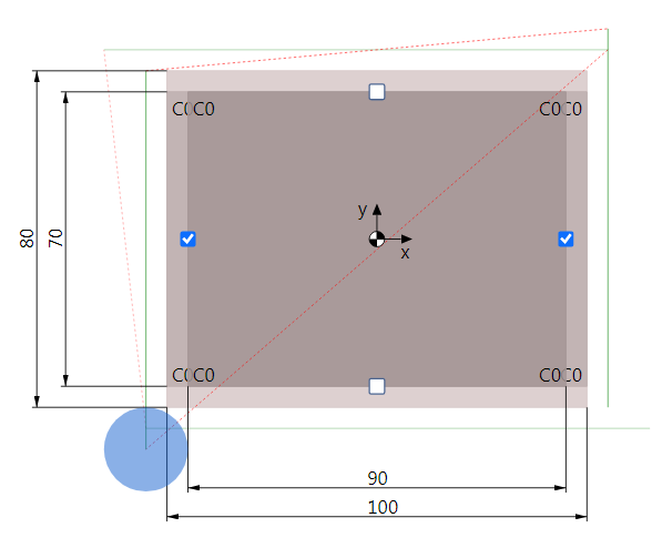Торцы с тех. остановом